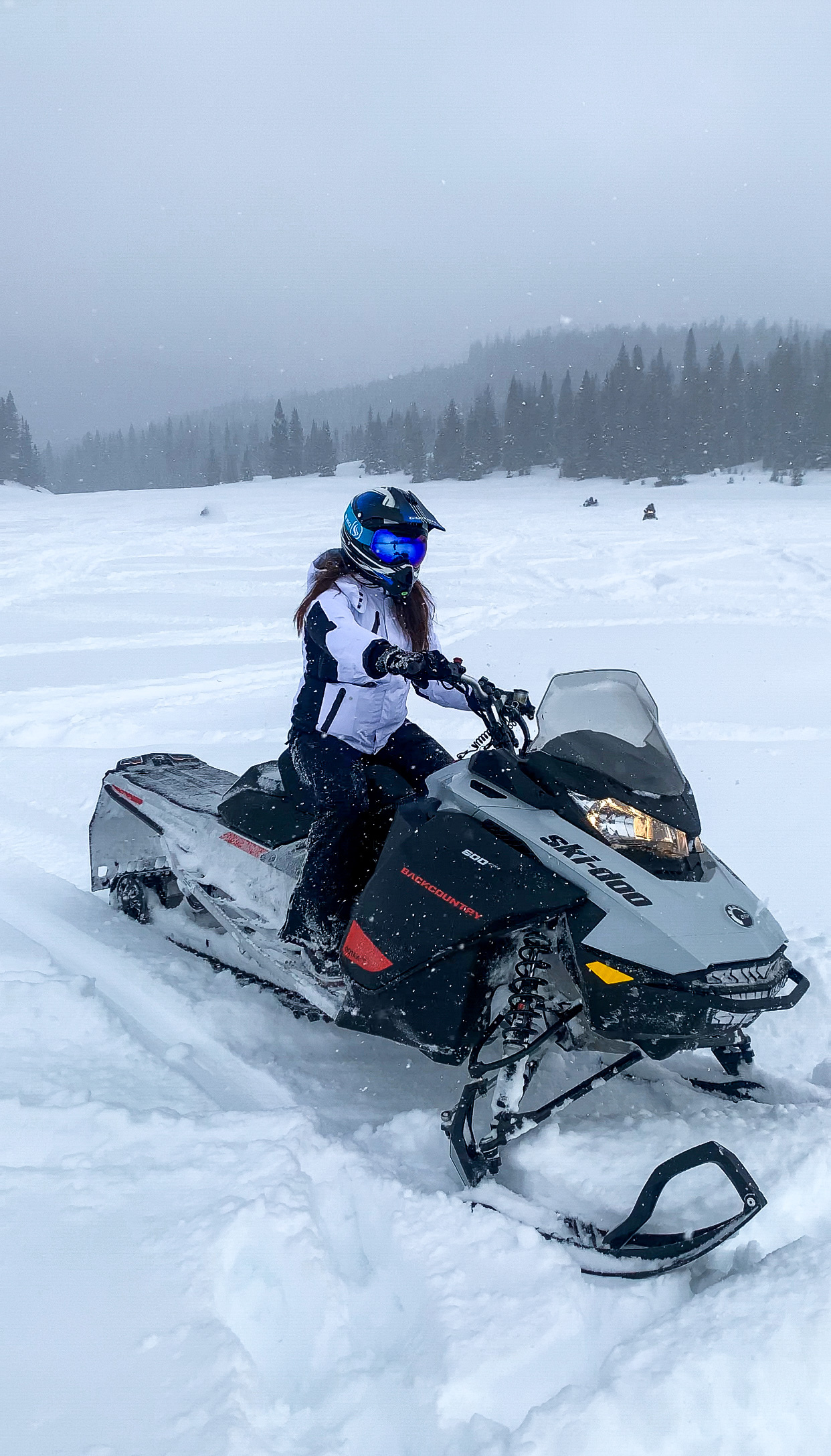 Snowmobiling in Crested Butte